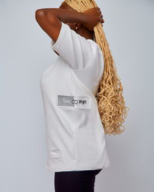 BLACANDWIGHT SIGNATURE TEE IN WHITE