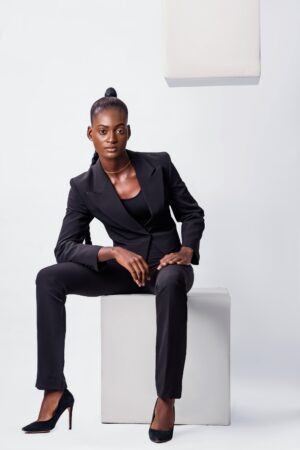 IKO CROPPED TWO PIECE SUIT